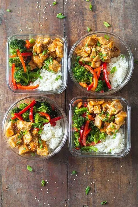 Persiapan Makan Dada Ayam Meal prep dada ayam untuk diet protein tinggi