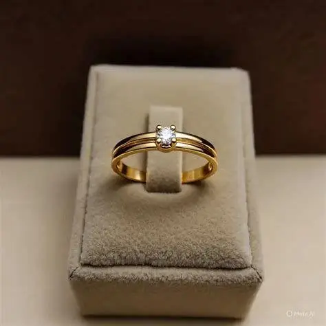 Model Cincin Emas Minimalis Model cincin emas 1 gram terbaru yang tipis dan elegan