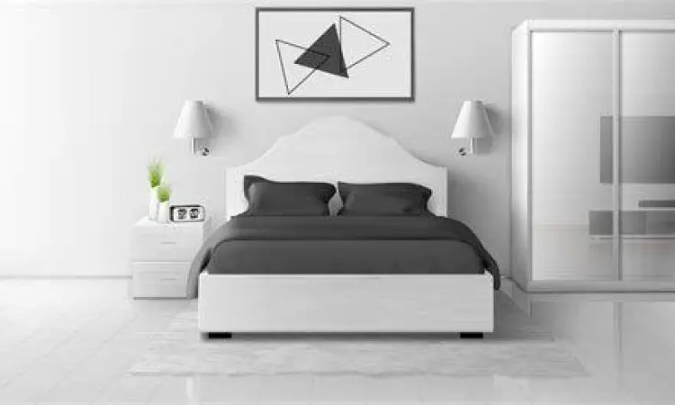 Desain interior kamar tidur dengan kasur king size