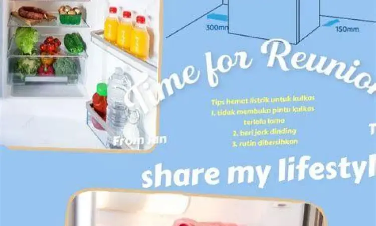 Perawatan Kulkas Berkala Seseorang sedang membersihkan bagian belakang kulkas