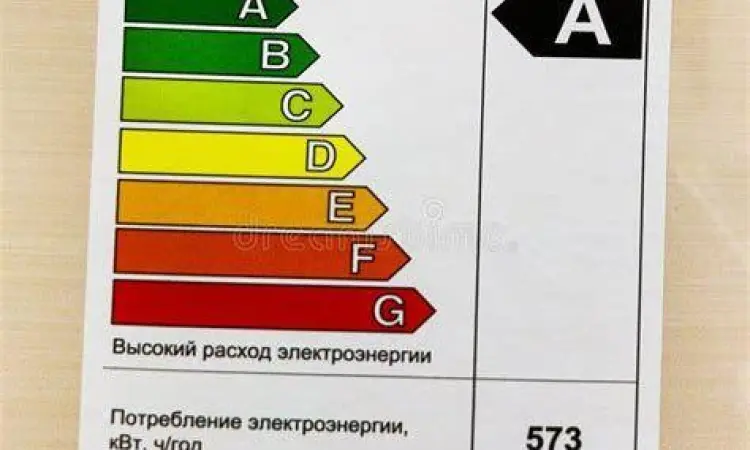 Label Energi Kulkas Sharp Label konsumsi energi pada kulkas Sharp