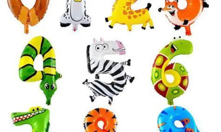 deretan angka satu digit