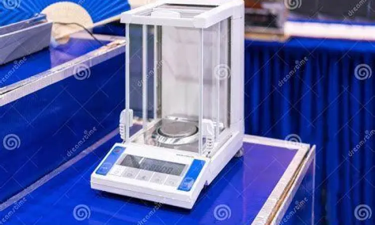 Timbangan laboratorium digital yang sangat akurat