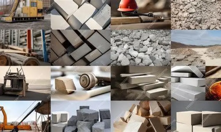 Material Konstruksi Bangunan Material konstruksi bangunan di lapangan