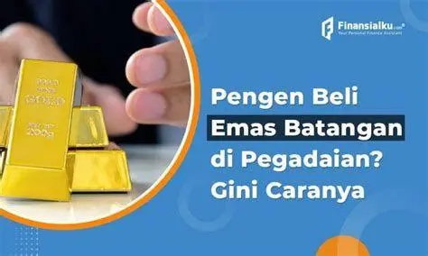 Beli Emas di Pegadaian Proses transaksi pembelian emas di kantor Pegadaian