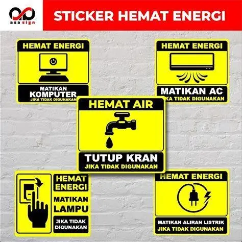 Label Efisiensi Energi Label hemat energi pada kulkas