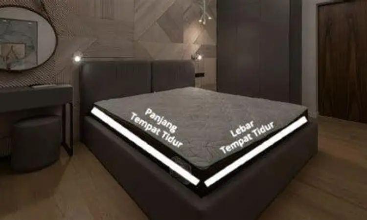 Cara mengukur tinggi kasur untuk menyesuaikan ukuran sprei