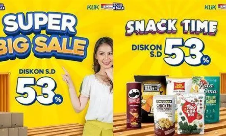 Tag diskon di toko ritel