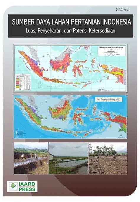 Pengukuran Lahan Pertanian hamparan lahan pertanian luas
