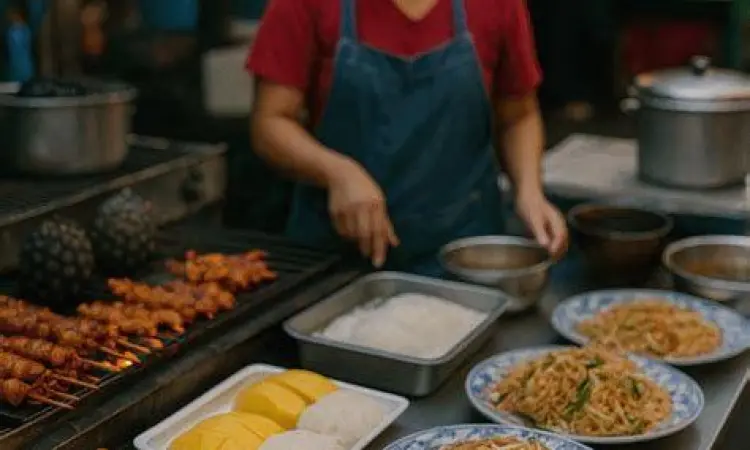 Biaya Makan di Thailand Daftar harga makanan pinggir jalan di Thailand