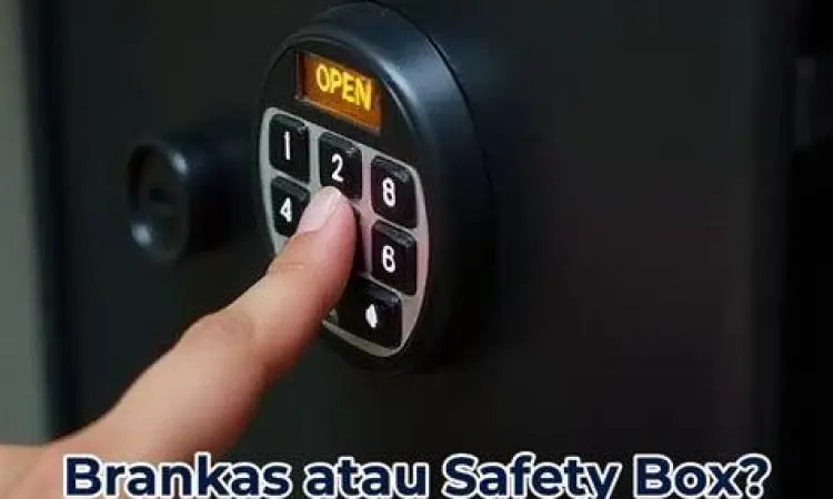 Keamanan Penyimpanan Uang Tunai Brankas penyimpanan uang tunai