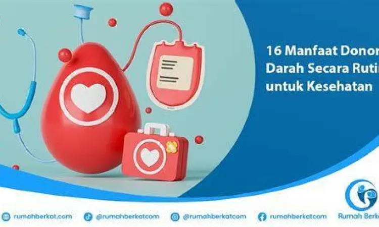 Manfaat Donor Darah bagi Jantung Infografis manfaat donor darah bagi kesehatan jantung