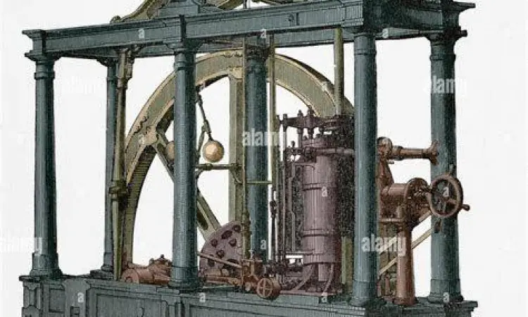 Mesin uap kuno karya James Watt