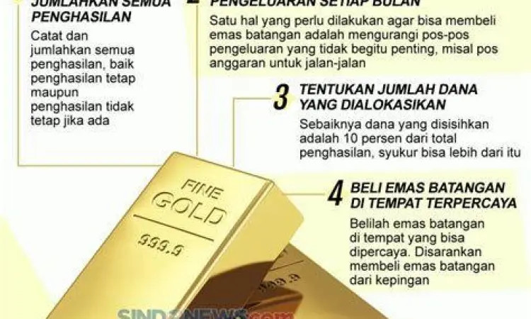 Investasi emas batangan murni untuk masa depan