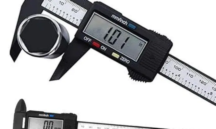 Penggunaan Jangka Sorong Digital Jangka sorong digital untuk presisi mm