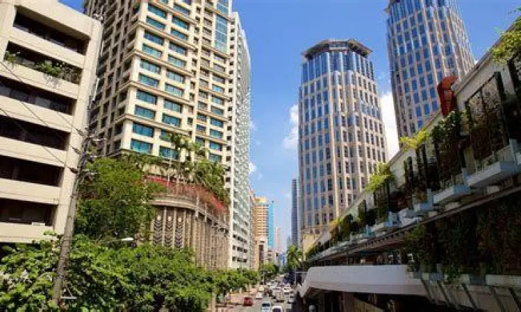 Distrik bisnis Makati di Manila Filipina