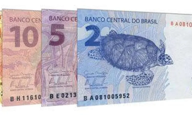 Lembaran uang Real Brasil