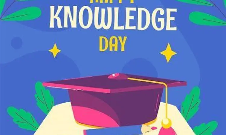 Siswa merayakan Knowledge Day